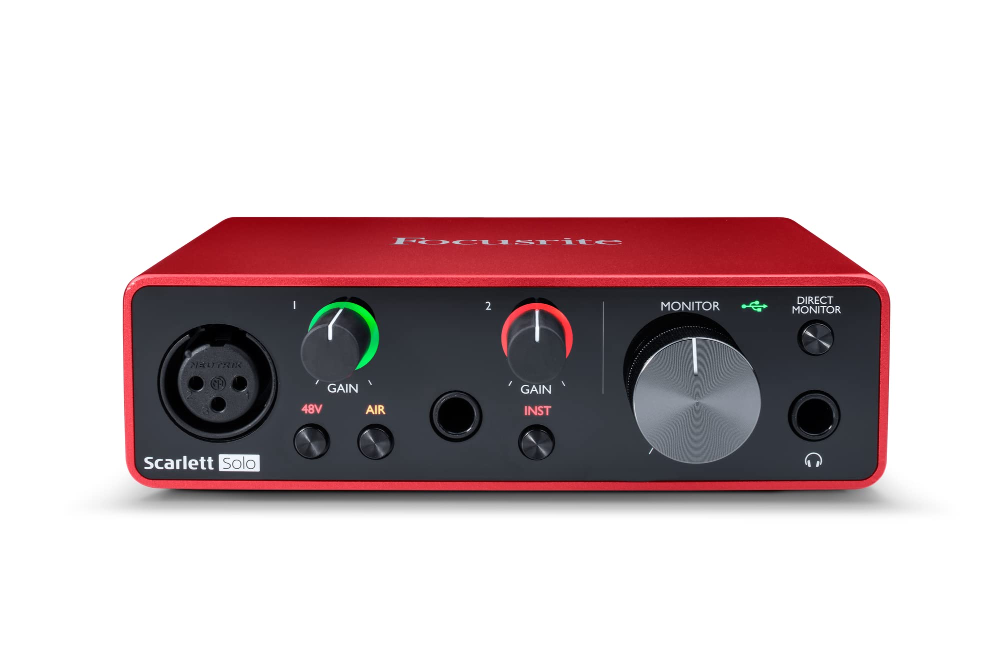 Focusrite Scarlett Solo 3rd Gen USB-C Audio Interface